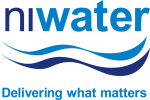 NI Water, Delivering What Matters logo in colour
